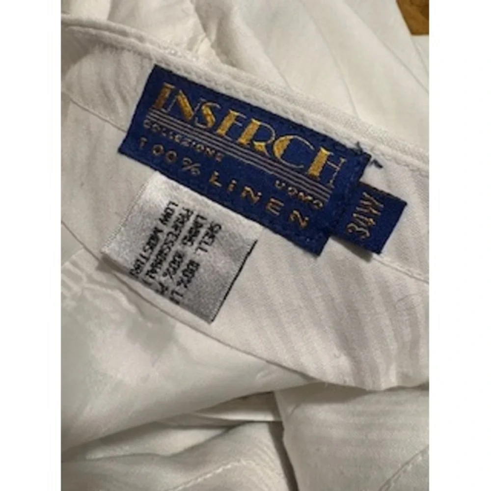 Men's White Chino Pants
